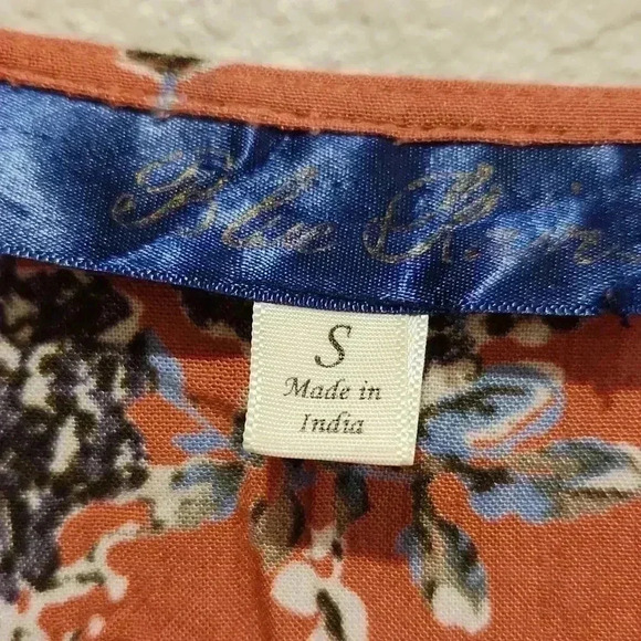 Kimono Open Front Floral Print - Picture 2 of 6